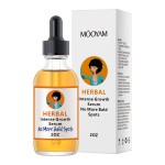 有机迷迭香薄荷混合头发生长护理油私人标签草本滋养油干燥头皮和头发加强