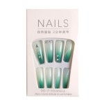 INS新时尚手工制作的高品质钉子私人标签定制丙烯酸人造凝胶艺术钉子包装盒