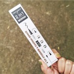2合1眉笔和眼线笔4叉尖自然彩妆防水3D液体眉纹笔