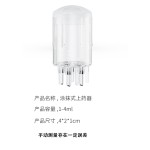 Factory Wholesale Scalp Oil Applicator Treatment Silica Laser Vibration Comb Head Fluid Brush Scalp Massager Comb