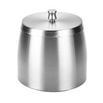 Metal Ashtray Manufacturer - Custom Logo Thickened Round Ashtray with Lid