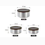 Food Storage Container Manufacturer - Round Stainless Steel Camping Box