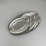 Stainless Steel Plate Manufacturer - Oval Barbecue Egg Fish Steamed Plate