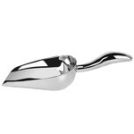 Ice Scoop Manufacturer - Thickened Stainless Steel Curved Handle Scoop