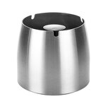 Metal Ashtray Manufacturer - Custom Logo Thickened Round Ashtray with Lid