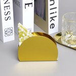Napkin Holder Manufacturer - Stainless Steel Semi-circle Tabletop Holder
