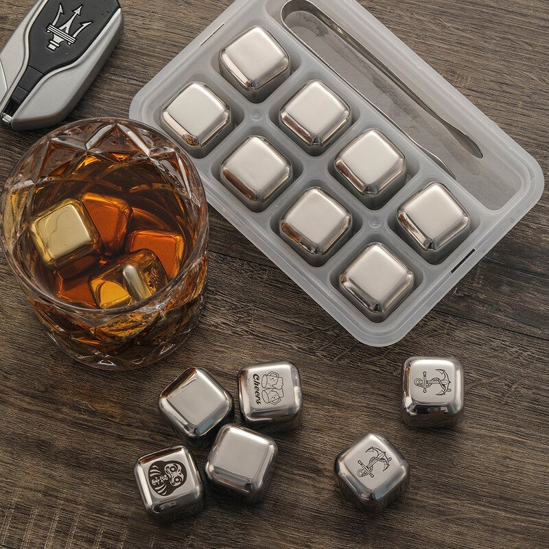 Stainless Steel Ice Cubes Manufacturer - Wholesale Custom Logo Ice Stones