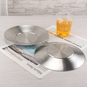 Dessert Plate Manufacturer - Food Grade Stainless Steel Salad Cake Tray