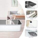 Cat Litter Box Manufacturer - OEM Custom XL Anti-Leakage Litter Box