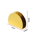 Napkin Holder Manufacturer - Stainless Steel Semi-circle Tabletop Holder