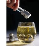 Stainless Steel Ice Cubes Manufacturer - Reusable Football Shape Ice Pucks