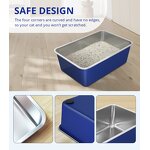 Cat Litter Box Manufacturer - Extra Large Stainless Steel Odor Control
