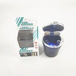Car Ashtray Manufacturer - Portable Standing Blue LED Cigarette Ashtray