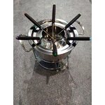 Fondue Set Manufacturer - Stainless Steel Cheese Chocolate Fondue Pot