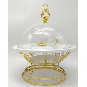 Cake Stand Manufacturer - Luxury Ceramic Fruit Plate for Wedding Party