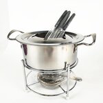 Fondue Pot Manufacturer - Wholesale 1.4L Stainless Steel Fondue Set