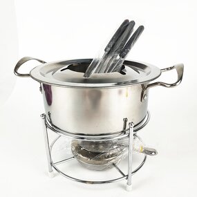 Fondue Pot Manufacturer - Wholesale 1.4L Stainless Steel Fondue Set