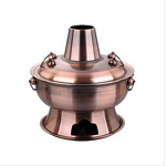 Charcoal Hot Pot Manufacturer - Chinese Traditional Steel Copper Hot Pot
