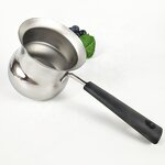 Turkish Coffee Warmer Manufacturer - Hot Sale Stainless Steel Milk Pot