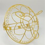 Fruit Basket Manufacturer - Wedding Decorative Metal Basket with Cover