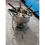 Fondue Set Manufacturer - Stainless Steel Cheese Chocolate Fondue Pot