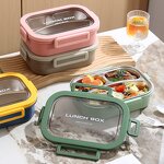 Stainless Steel Lunch Box Manufacturer - OEM Custom 3 Compartment Bento Box