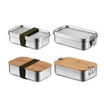 Stainless Steel Lunch Box Manufacturer - OEM Custom Bamboo Lid Bento