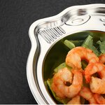 Baby Plate Manufacturer - Wholesale Suction Owl Dinner Plate with Tableware