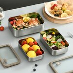 Glass Lunch Box Manufacturer - Transparent Explosion-Proof Lid Container