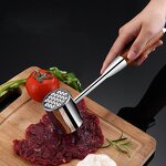Meat Tenderizer Manufacturer - 304 Stainless Steel Double-sided Hammer