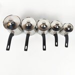 Stainless Steel Milk Pot Manufacturer - Turkish Coffee Tea Cup with Lid