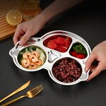 Baby Plate Manufacturer - Wholesale Suction Owl Dinner Plate with Tableware