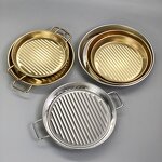 BBQ Grill Plate Manufacturer - Korean-Style Stainless Steel Party Tray