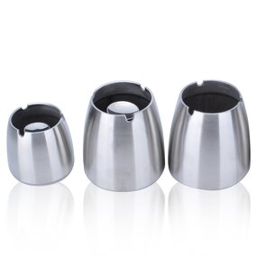 Metal Ashtray Manufacturer - Wholesale Round Windproof Smoking Cigar Jar