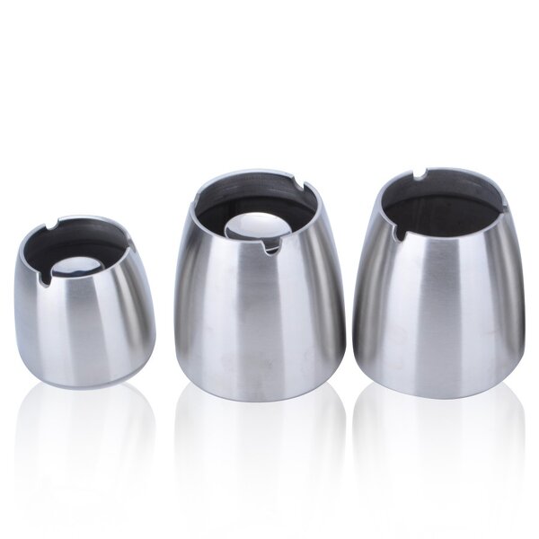 Metal Ashtray Manufacturer - Wholesale Round Windproof Smoking Cigar Jar