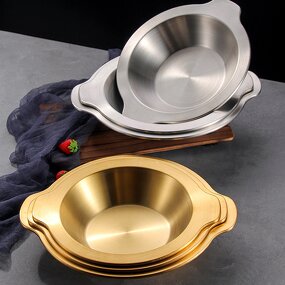 Paella Pan Manufacturer - Stainless Steel Restaurant Frying Pan Cookware