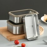 Glass Lunch Box Manufacturer - Transparent Explosion-Proof Lid Container