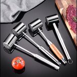 Meat Tenderizer Manufacturer - 304 Stainless Steel Double-sided Hammer