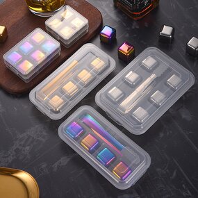 Stainless Steel Ice Cubes Manufacturer - Reusable Whiskey Cooling Stones