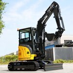 Mini Excavator Supplier - 4.0 Ton Farm Earthmoving Machinery