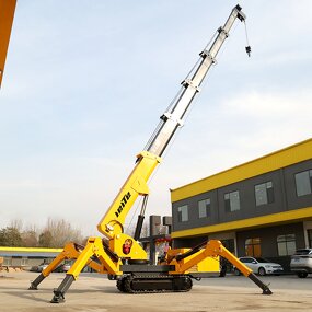 Spider Crane Manufacturer - 8 Ton Foldable Narrow Working Hydraulic
