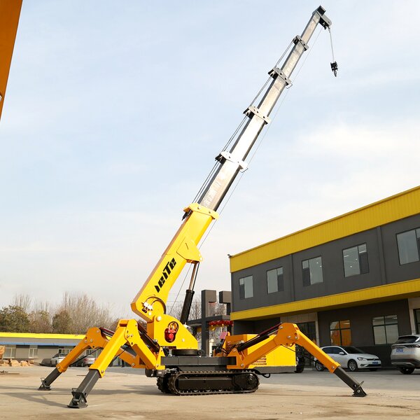 Spider Crane Manufacturer - 8 Ton Foldable Narrow Working Hydraulic