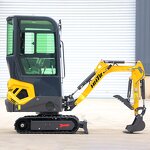 Mini Excavator Factory - 1.2 Ton EPA Engine Kawasaki Cylinder