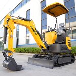 Electric Mini Excavator Supplier - 1.2 Ton Crawler Bagger High Efficiency