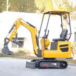 Mini Excavator Manufacturer - 1 Ton High Power Motor PLC