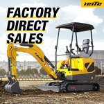 Mini Excavator Manufacturer - 1.8 Ton CE Euro 5 with Cab