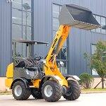 Mini Wheel Loader Factory - 0.8 Ton 800kg CE All-Terrain