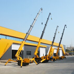 Spider Crane Manufacturer - 3-8 Ton Foldable All-Terrain Telescopic