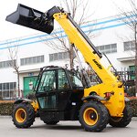Telescopic Handler Manufacturer - 8M Lift Height 4.5 Ton Loader