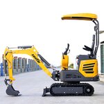 Electric Mini Excavator Supplier - 1.2 Ton Crawler Bagger High Efficiency
